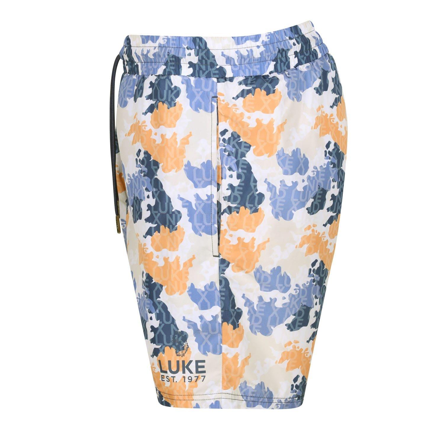 Orange - Luke 1977 - Palma Swim Shorts - 3