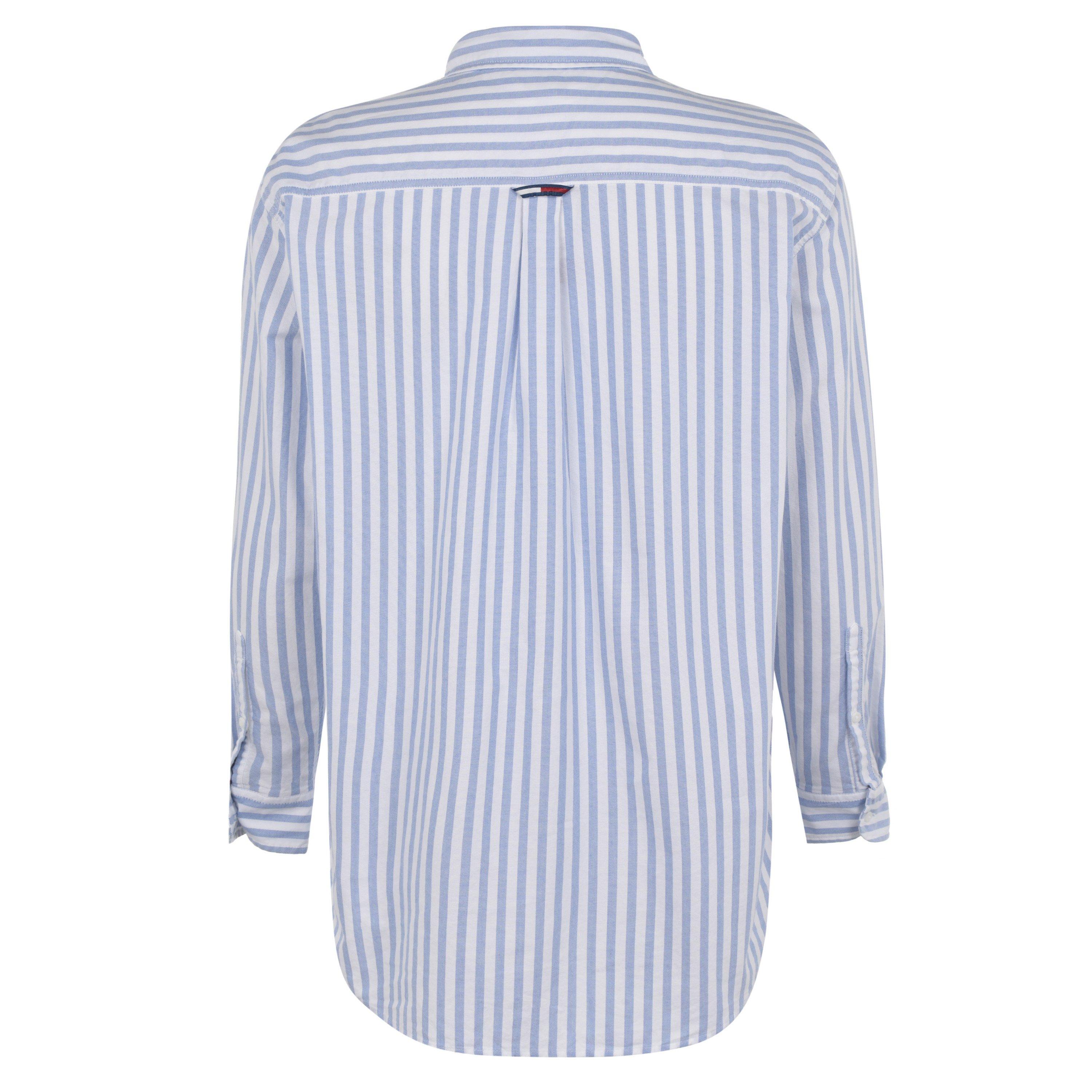 Navy & White - Tommy Jeans - Tommy Jeans Classic Stripe Shirt - 2
