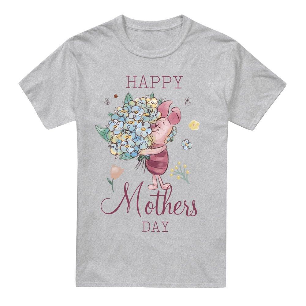 Grey - Winnie The Pooh - Winnie The Pooh Piglet Happy Mothers Day Mens T-Sh - 4