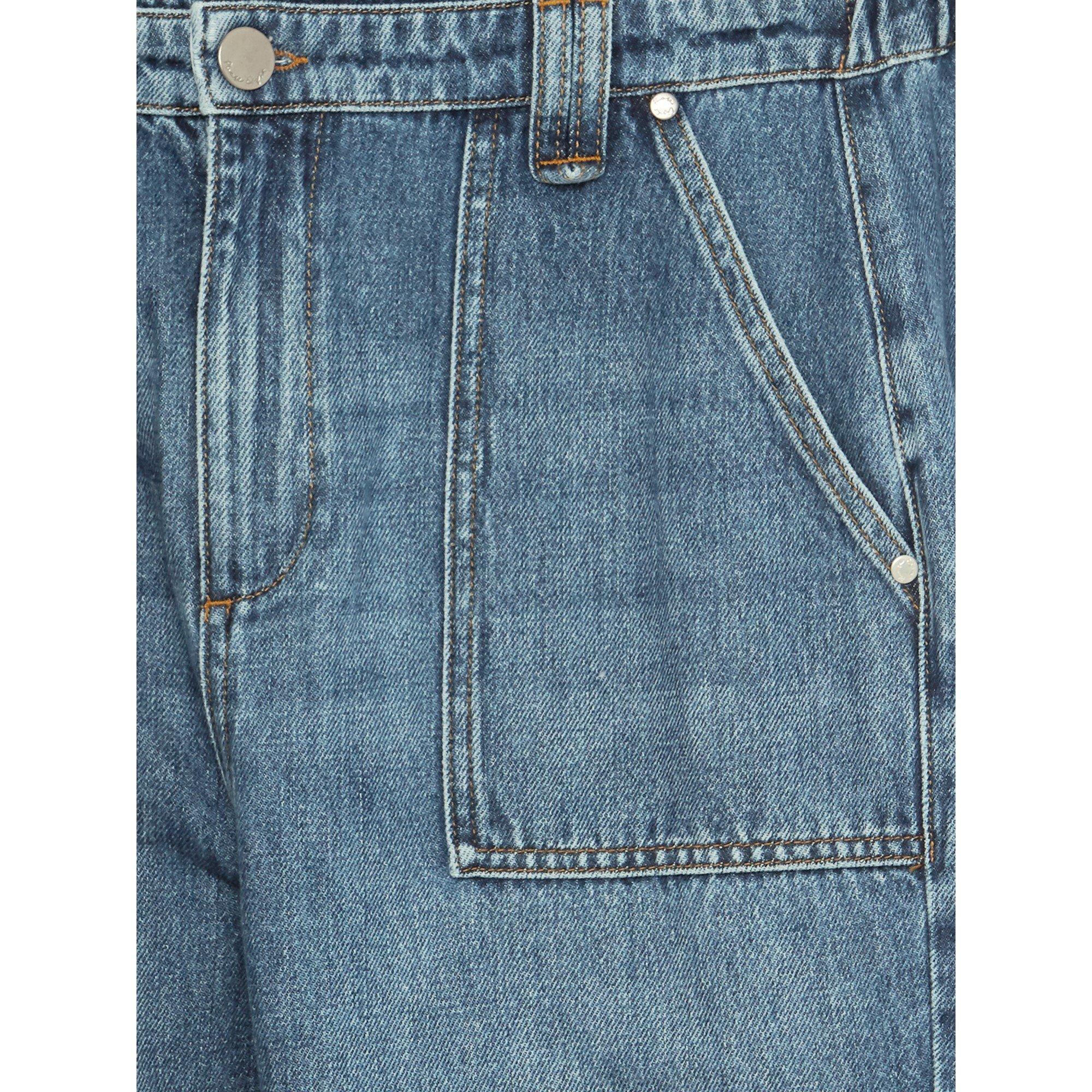 Mid Wash - Phase Eight - Nadina Paper Bag Waist Jean - 5