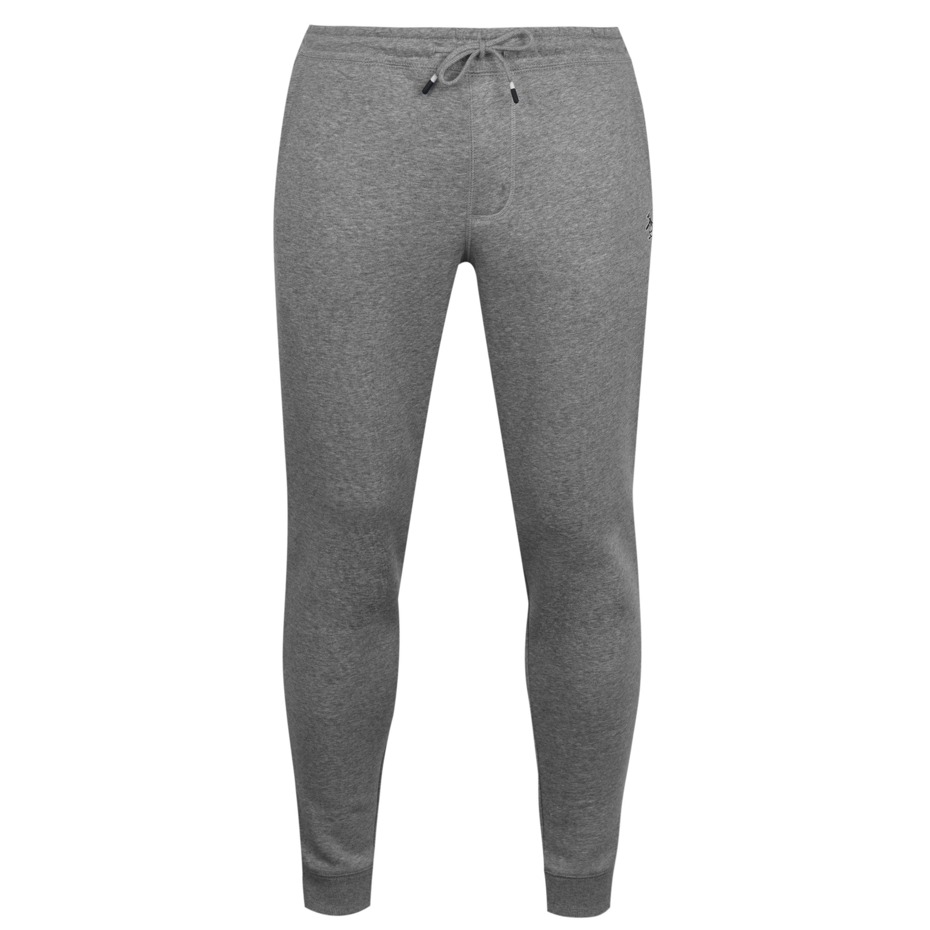 Grey - Original Penguin - SWT BRUSHED BACK KNI Grey M - 1