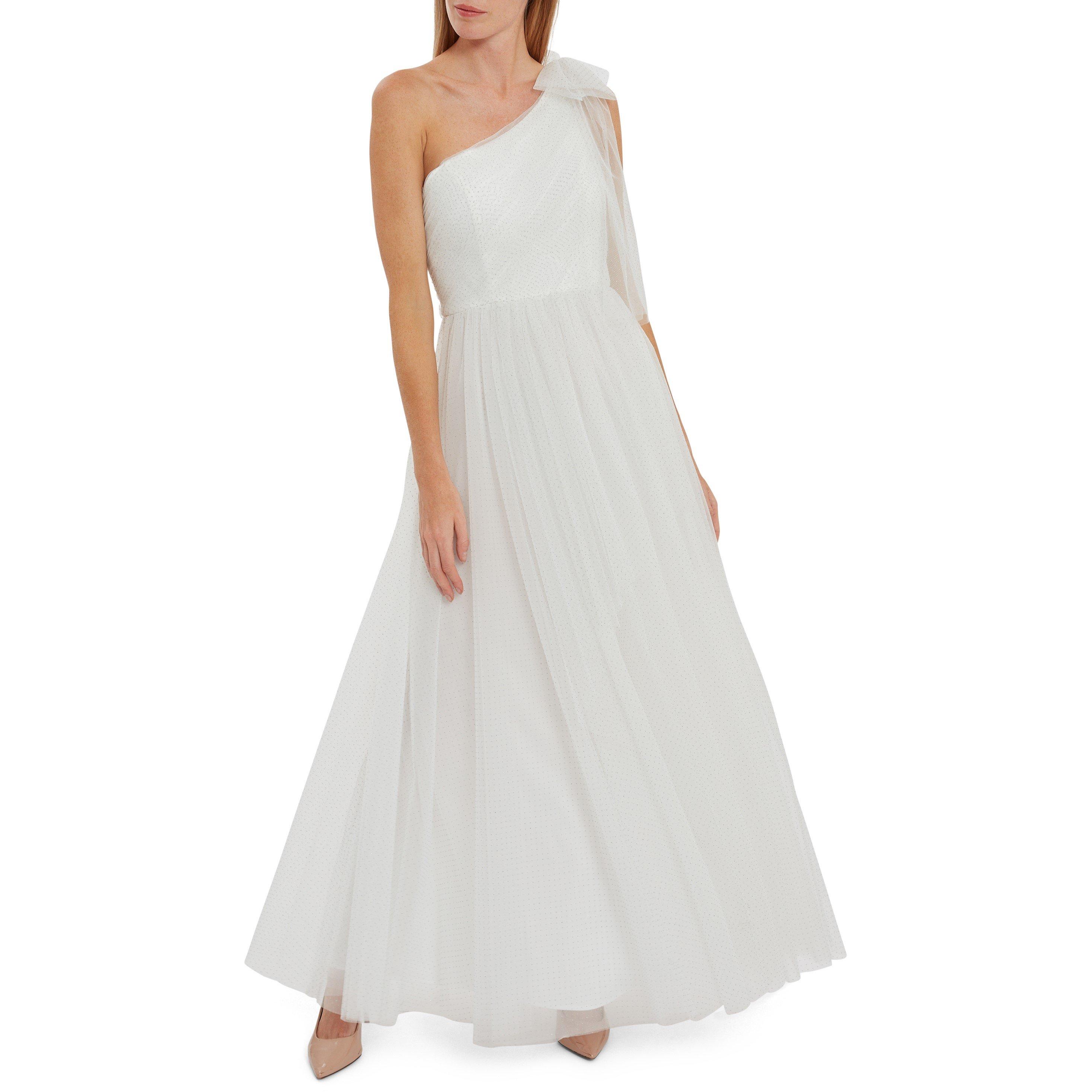 Off White - Gina Bacconi - Tulle Maxi Dress - 2