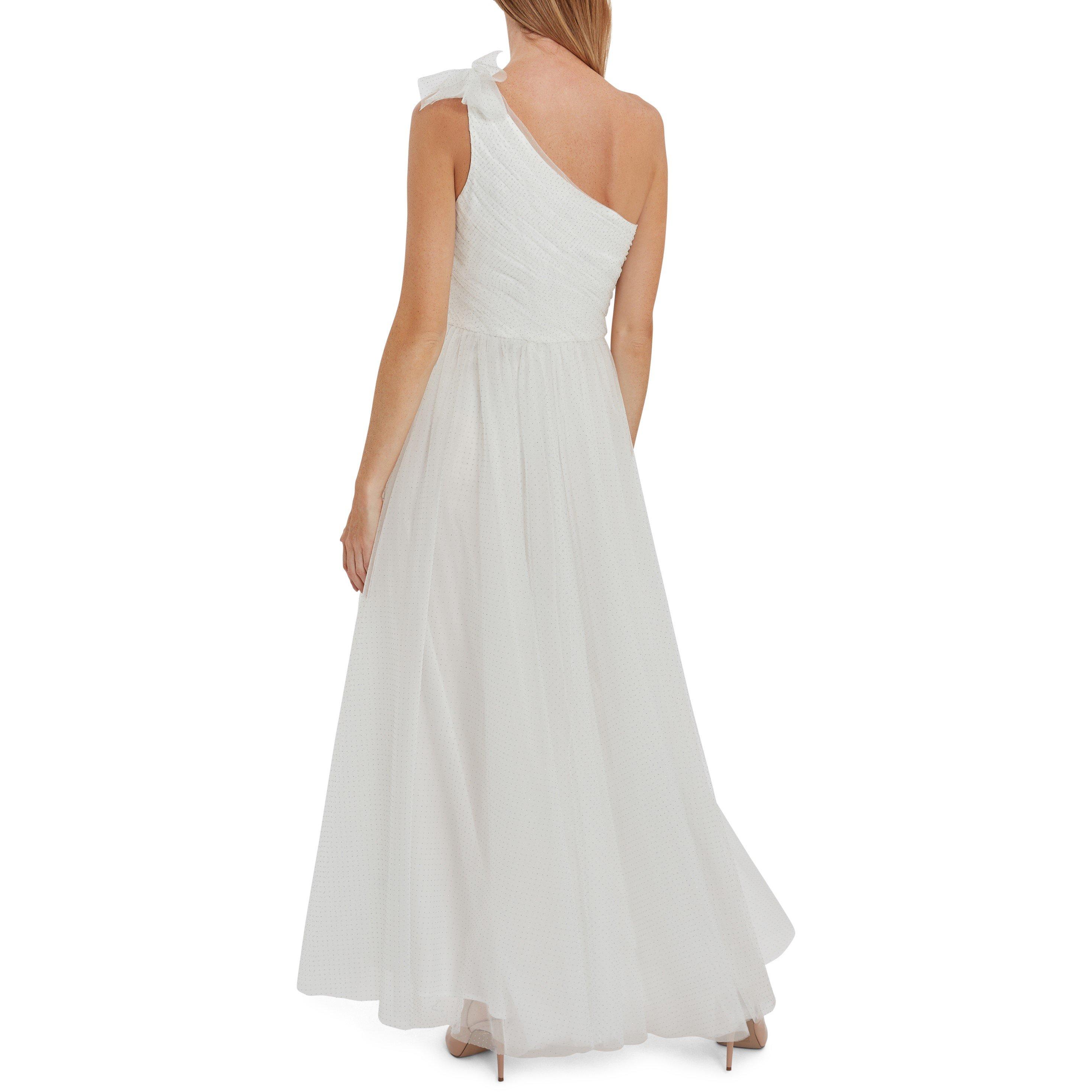 Off White - Gina Bacconi - Tulle Maxi Dress - 3