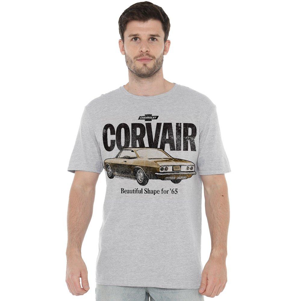 Grey - Other - Chevrolet Retro Corvair T Shirt Athletic Heather - 1