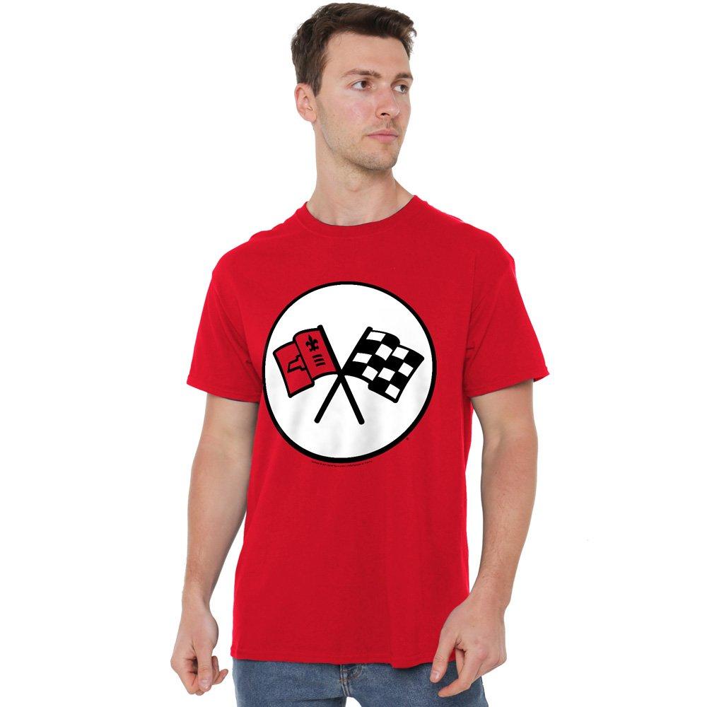 Red - Other - Chevrolet 2Nd Gen Vette Logo T Shirt Red - 1