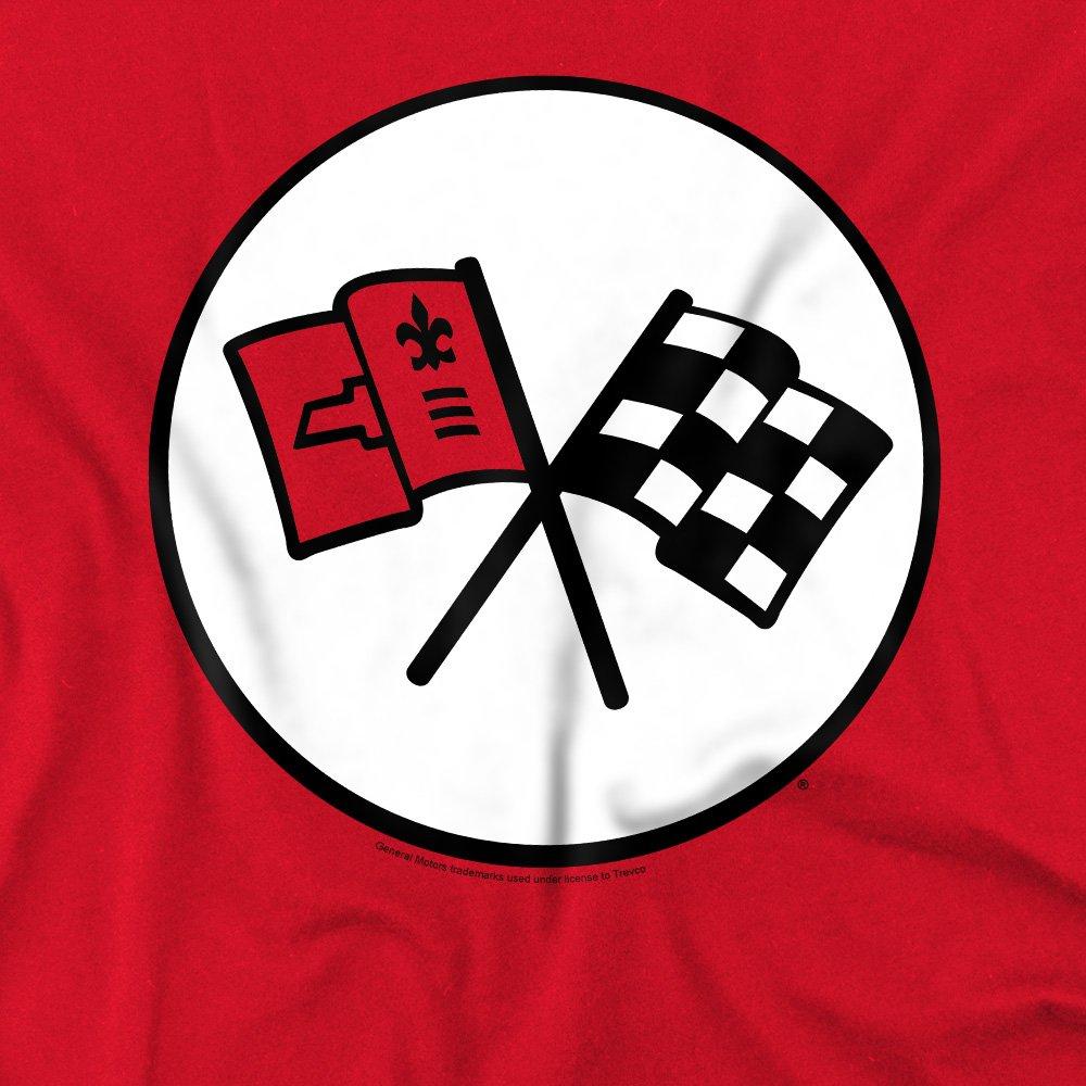 Red - Other - Chevrolet 2Nd Gen Vette Logo T Shirt Red - 2