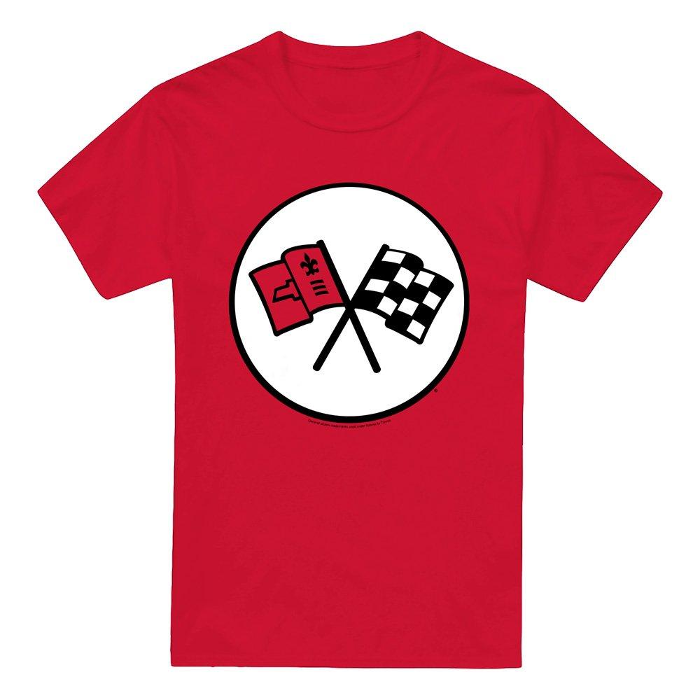 Red - Other - Chevrolet 2Nd Gen Vette Logo T Shirt Red - 4