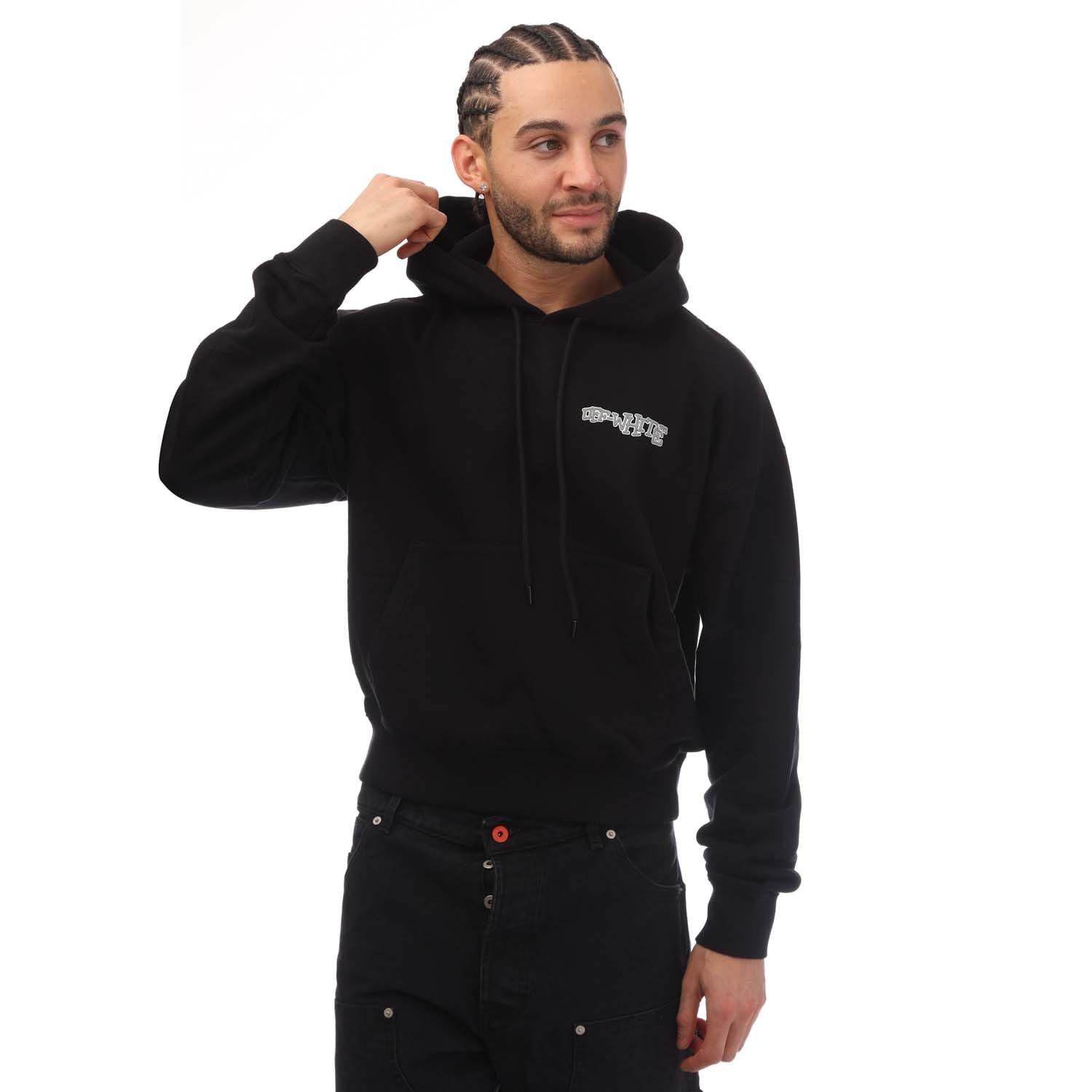 Black-White - Off White - Carlos Arrow Over Hoodie - 1