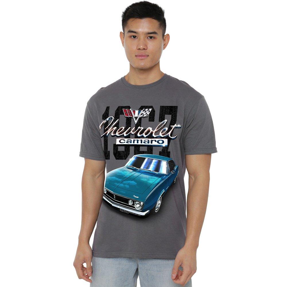 Grey - Other - Chevrolet Classic Camaro B T Shirt Charcoal - 1
