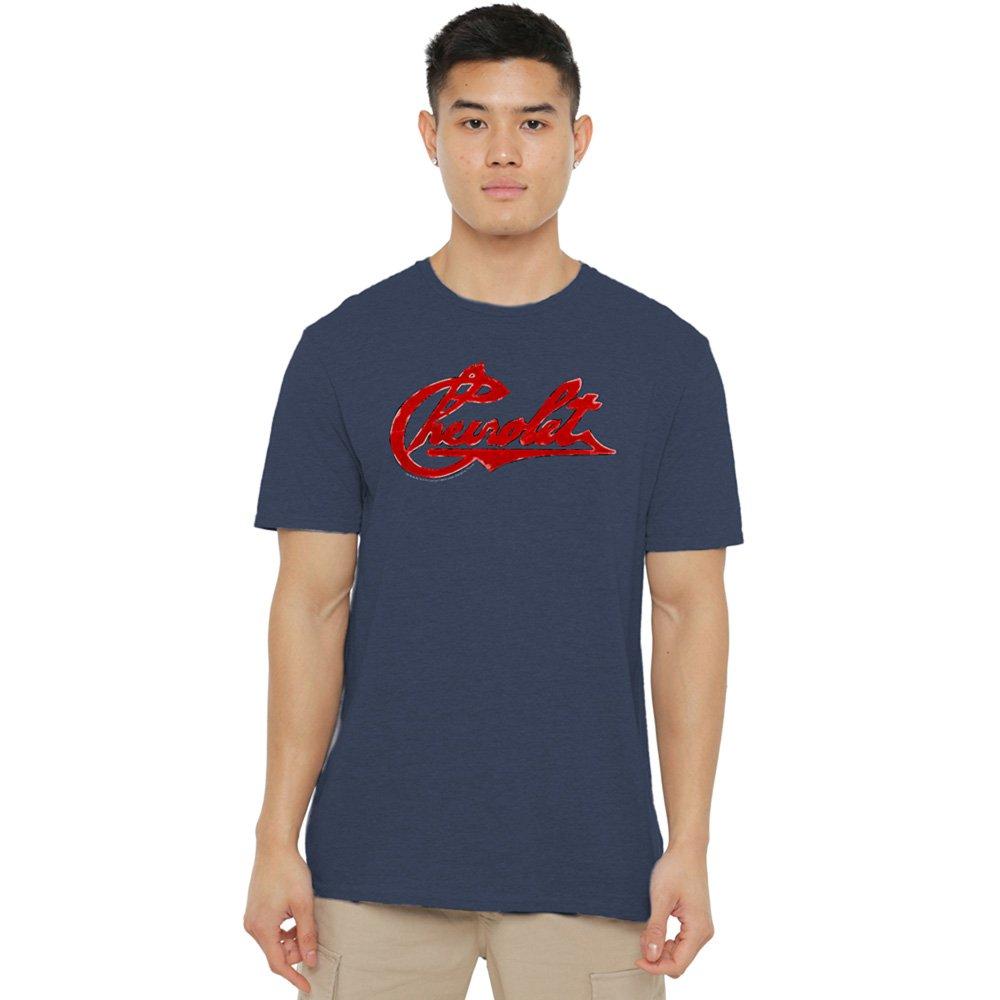 Navy - Other - Chevrolet Chevrolet Script Distressed T-Shirt Nav - 1
