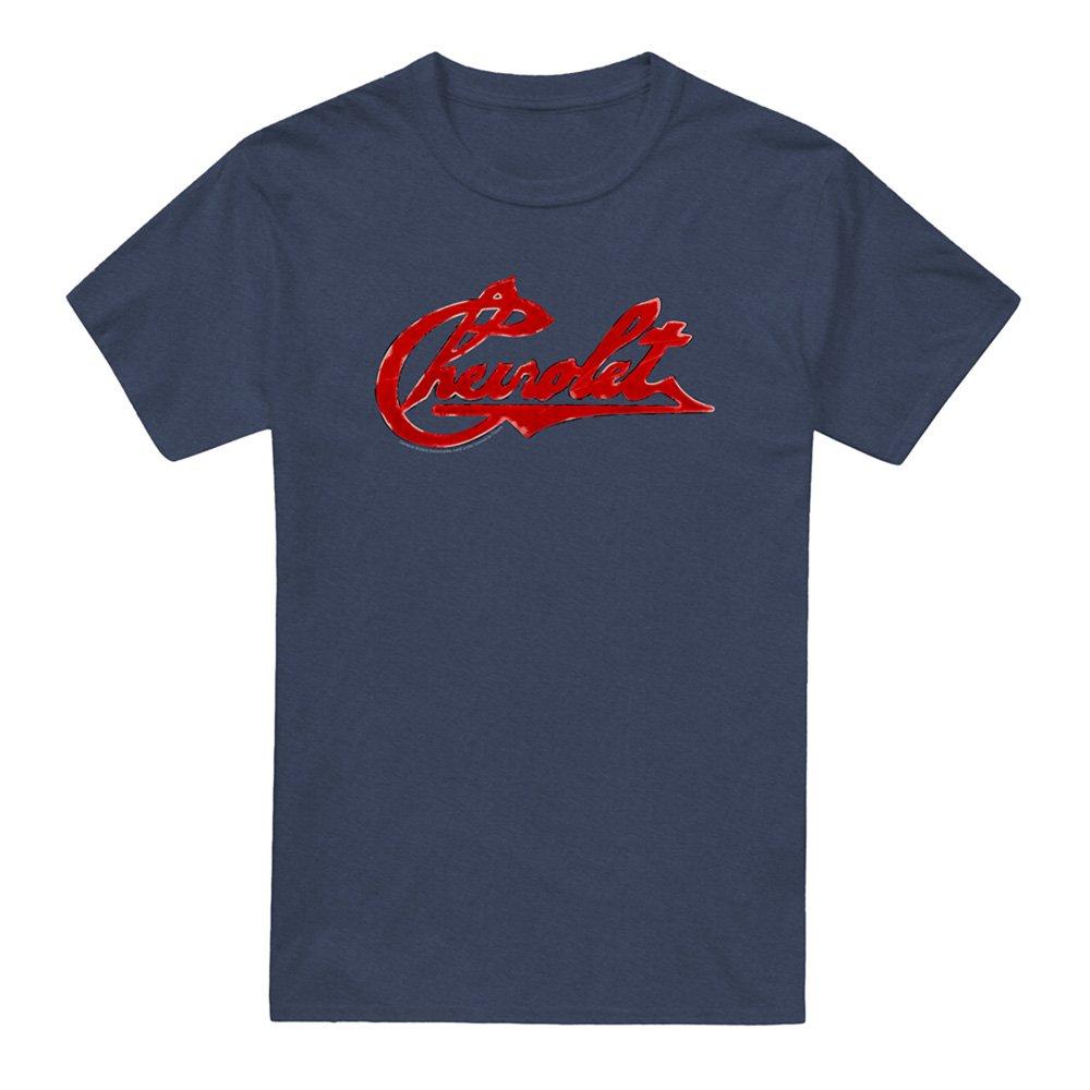 Navy - Other - Chevrolet Chevrolet Script Distressed T-Shirt Nav - 4