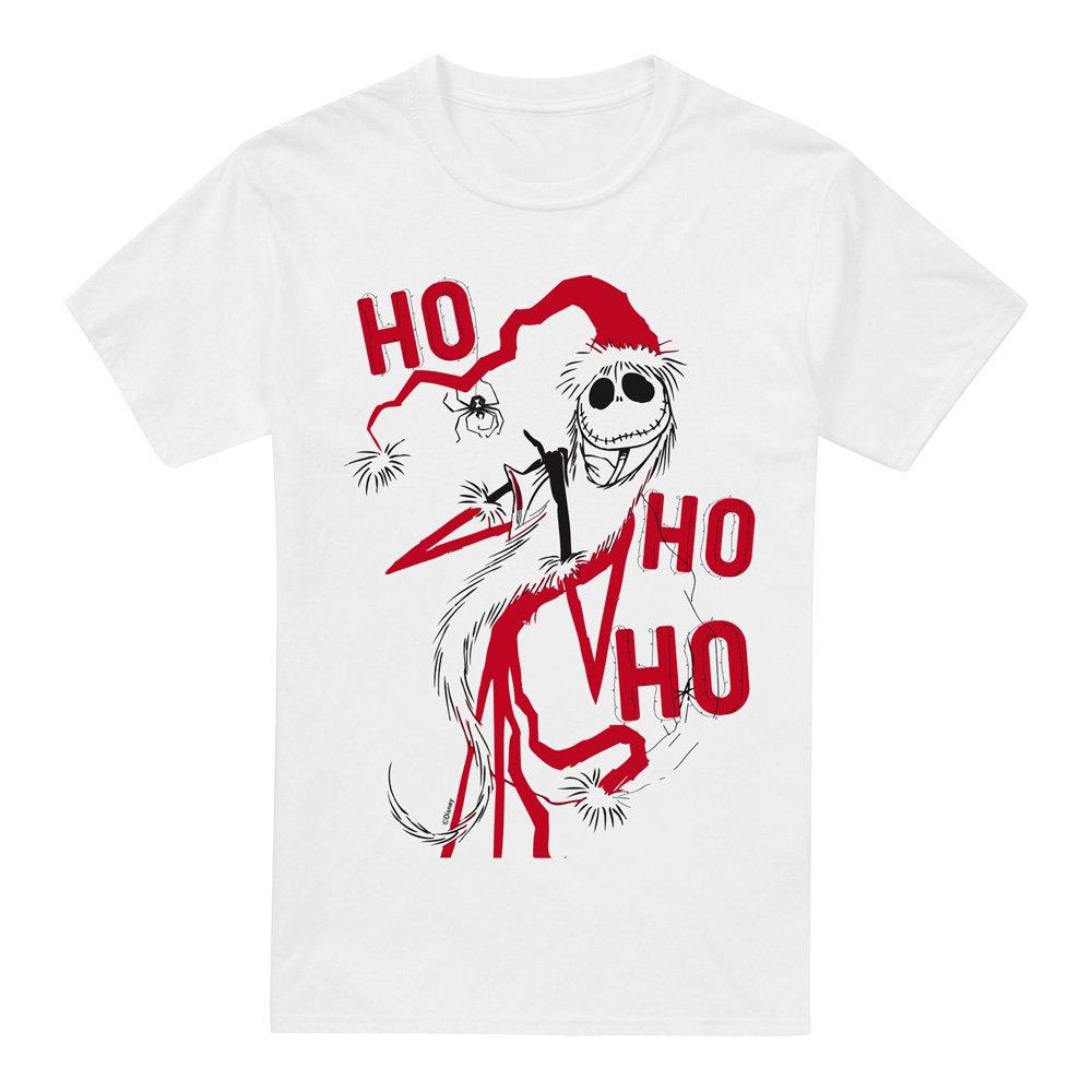 White - The Nightmare before Christmas - The Nightmare Before Christmas Jack Santa Mens T-S - 4