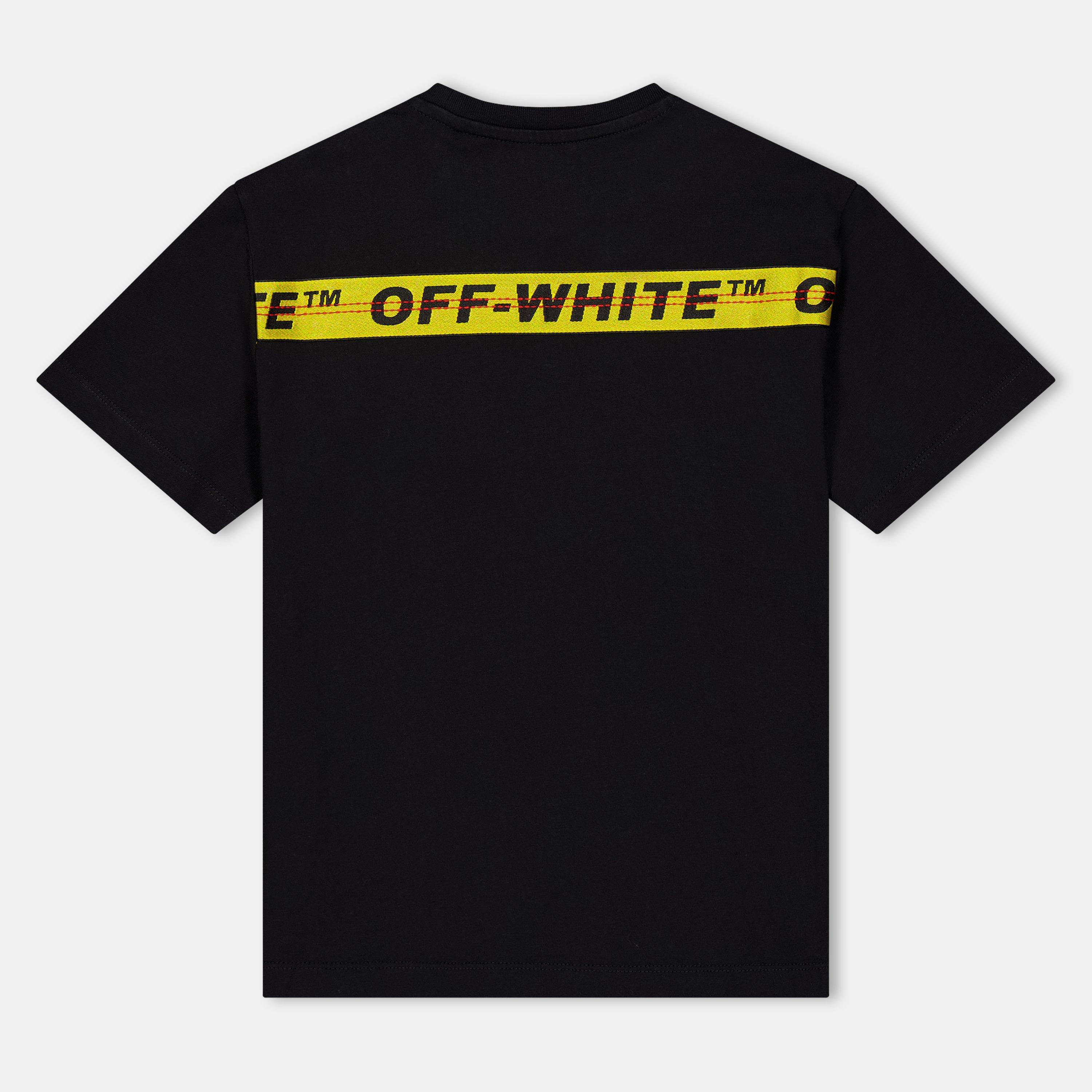 Black - Off White - Kids Regular Fit T-Shirt - 2