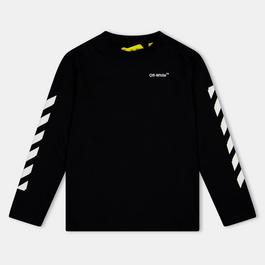 Off White Kids Long-Sleeve Shirt