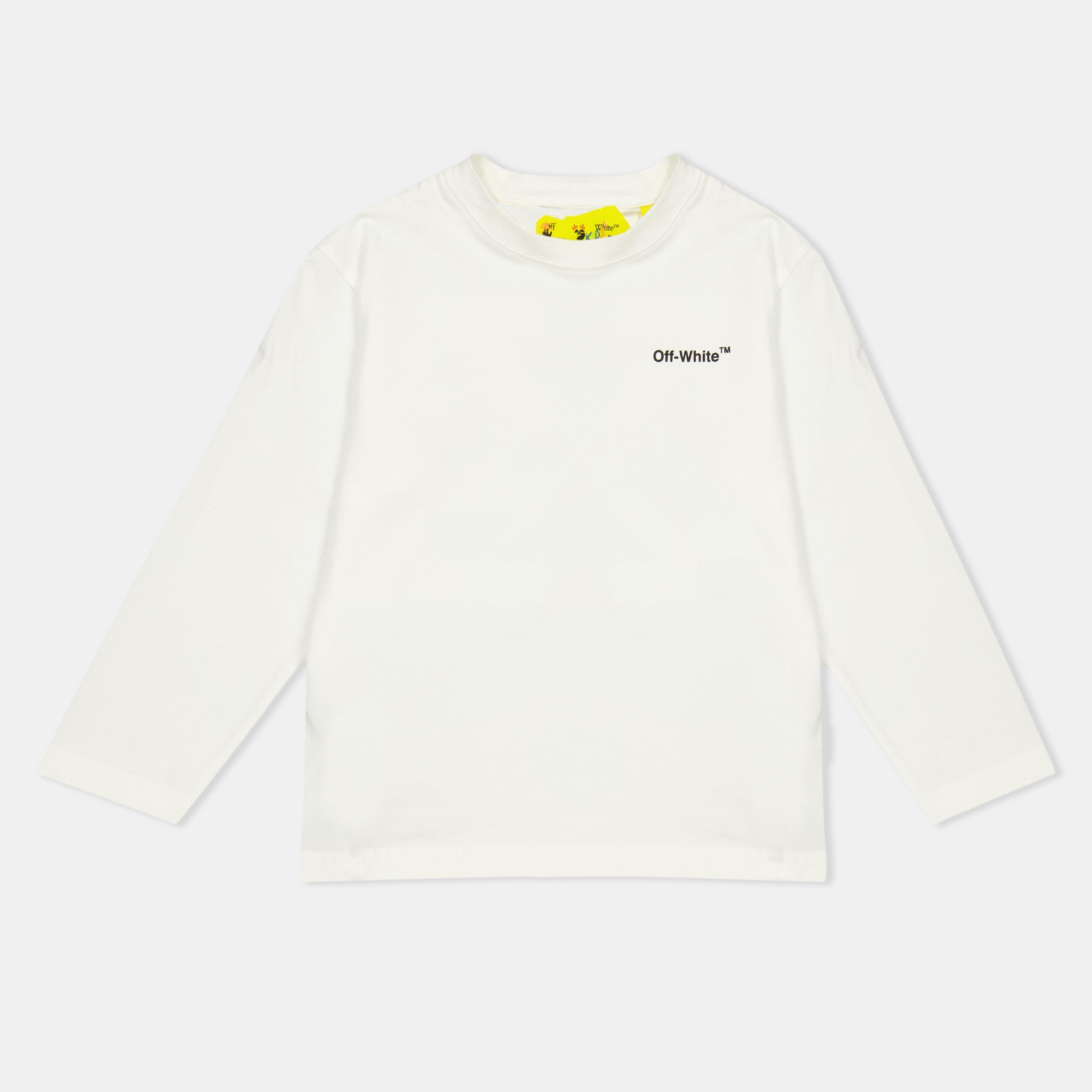 Off White Kids Long-Sleeve Shirt