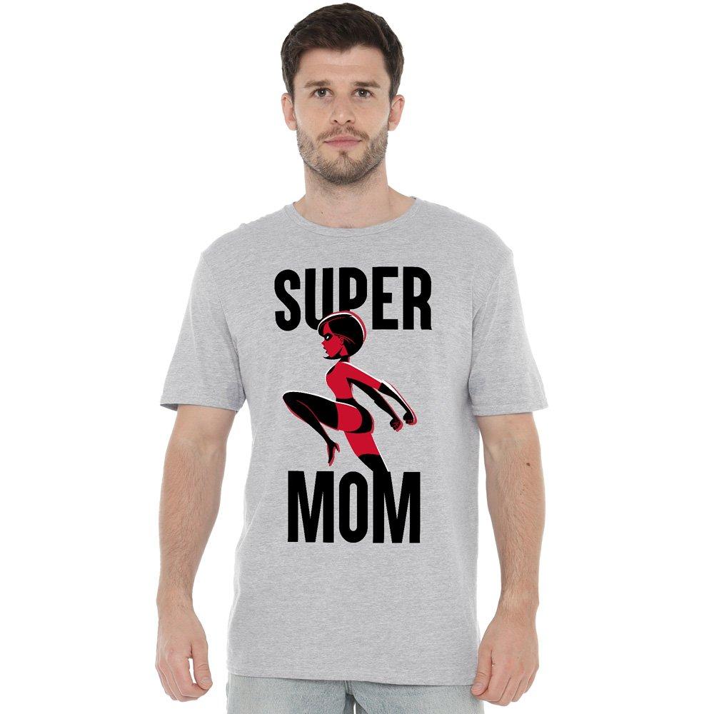 Grey - Disney - The Incredibles Super Mom T-Shirt Grey - 1