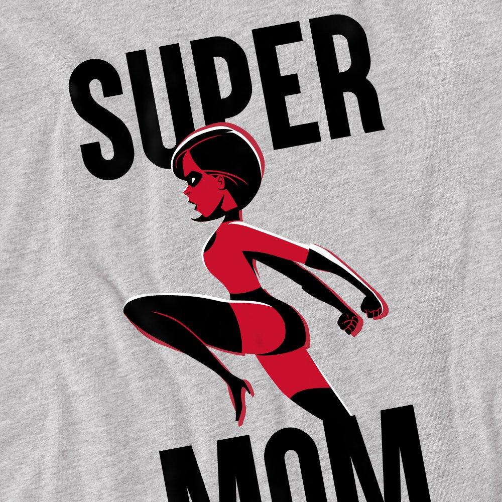 Grey - Disney - The Incredibles Super Mom T-Shirt Grey - 2