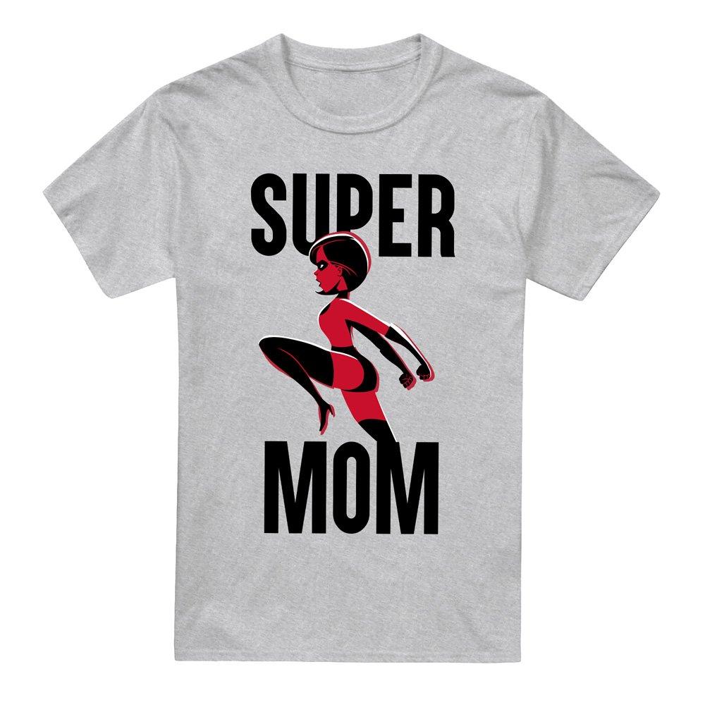 Grey - Disney - The Incredibles Super Mom T-Shirt Grey - 4