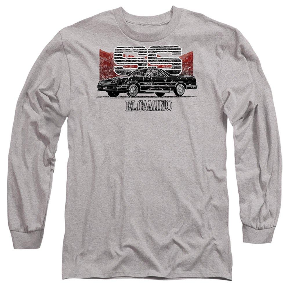 Grey - Other - Chevrolet El Camino Ss Mountains Long Sleeve T-Shi - 1