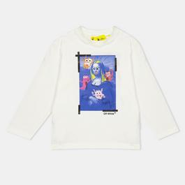 Off White Kids Long-Sleeve Shirt