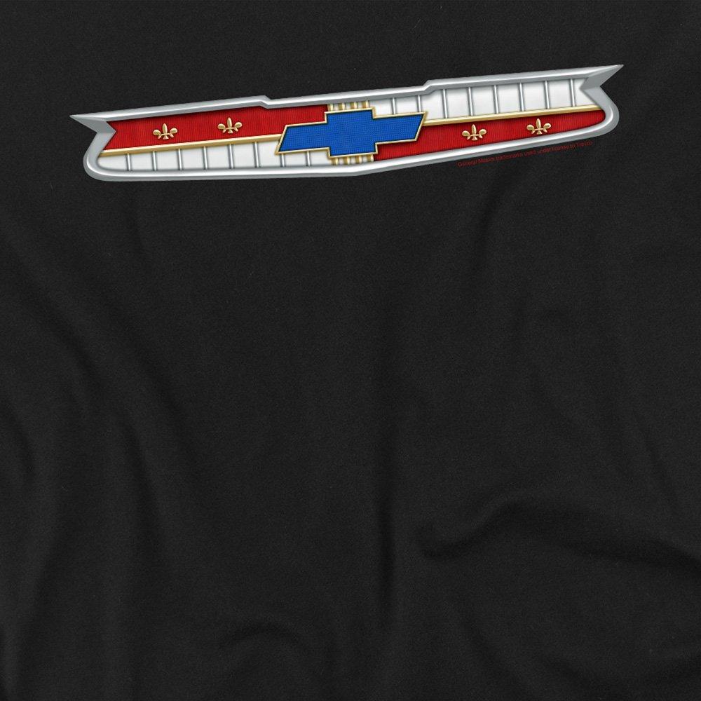 Black - Other - Chevrolet 56 Bel Air Emblem Long Sleeve T-Shirt B - 2
