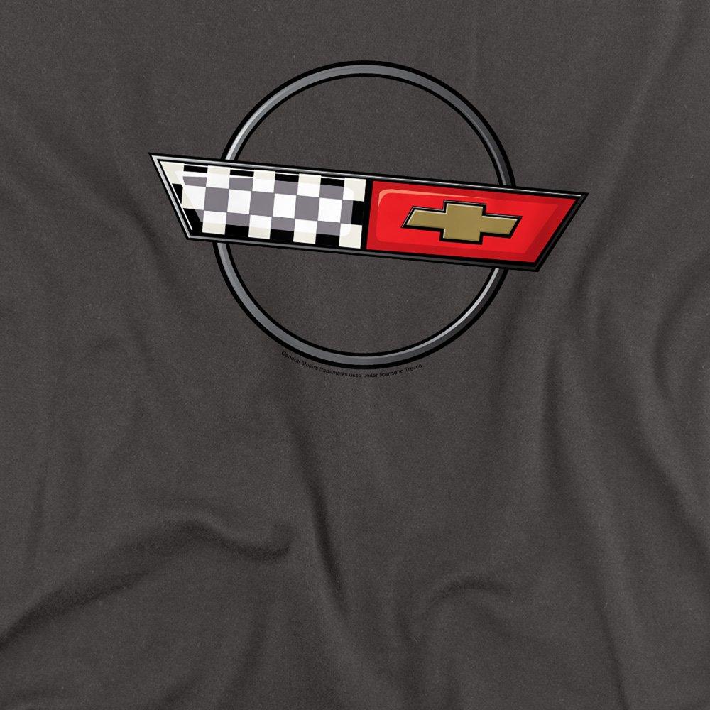 Grey - Other - Chevrolet 4Th Gen Vette Logo Long Sleeve T-Shirt - 2