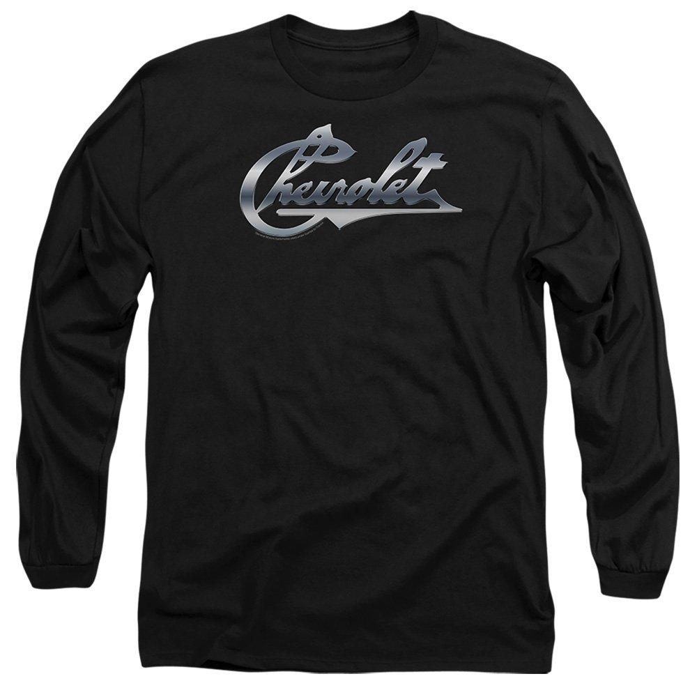 Black - Other - Chevrolet Chrome Vintage Chevy Bowtie Long Sleeve - 1