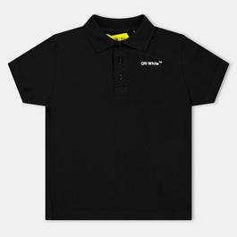 Off White Kids Short-Sleeve Polo