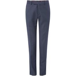 Ted Baker KINGS SLIM FIT STERLING BIRDSEYE TROUSERS