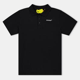 Off White Kids Short-Sleeve Polo