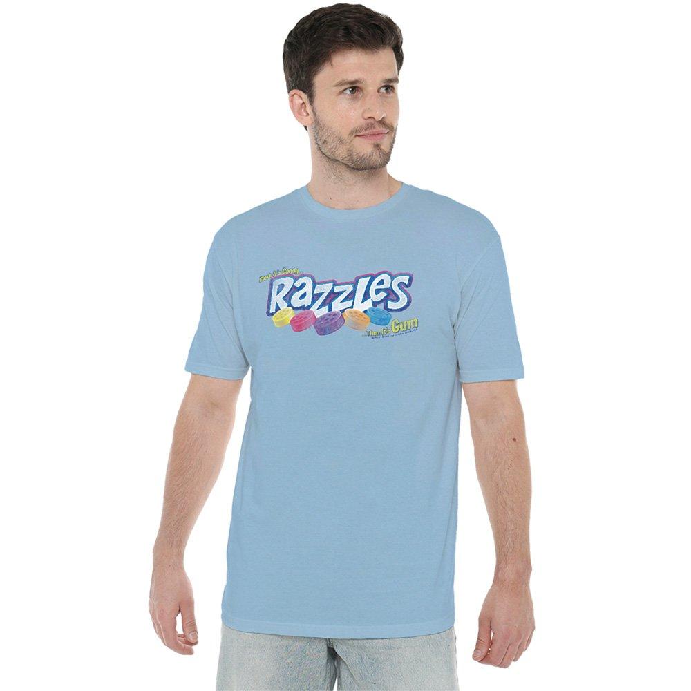 Blue - Other - Dubble Bubble Distressed Logo T Shirt Light Blue - 1