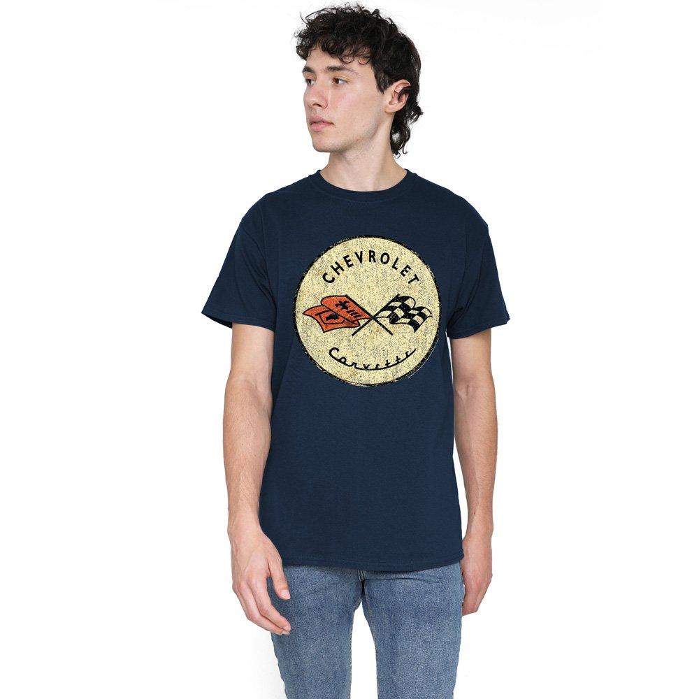 Navy - Other - Chevrolet Old Vette T Shirt Navy - 1