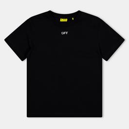 Off White Kids Regular Fit T-Shirt
