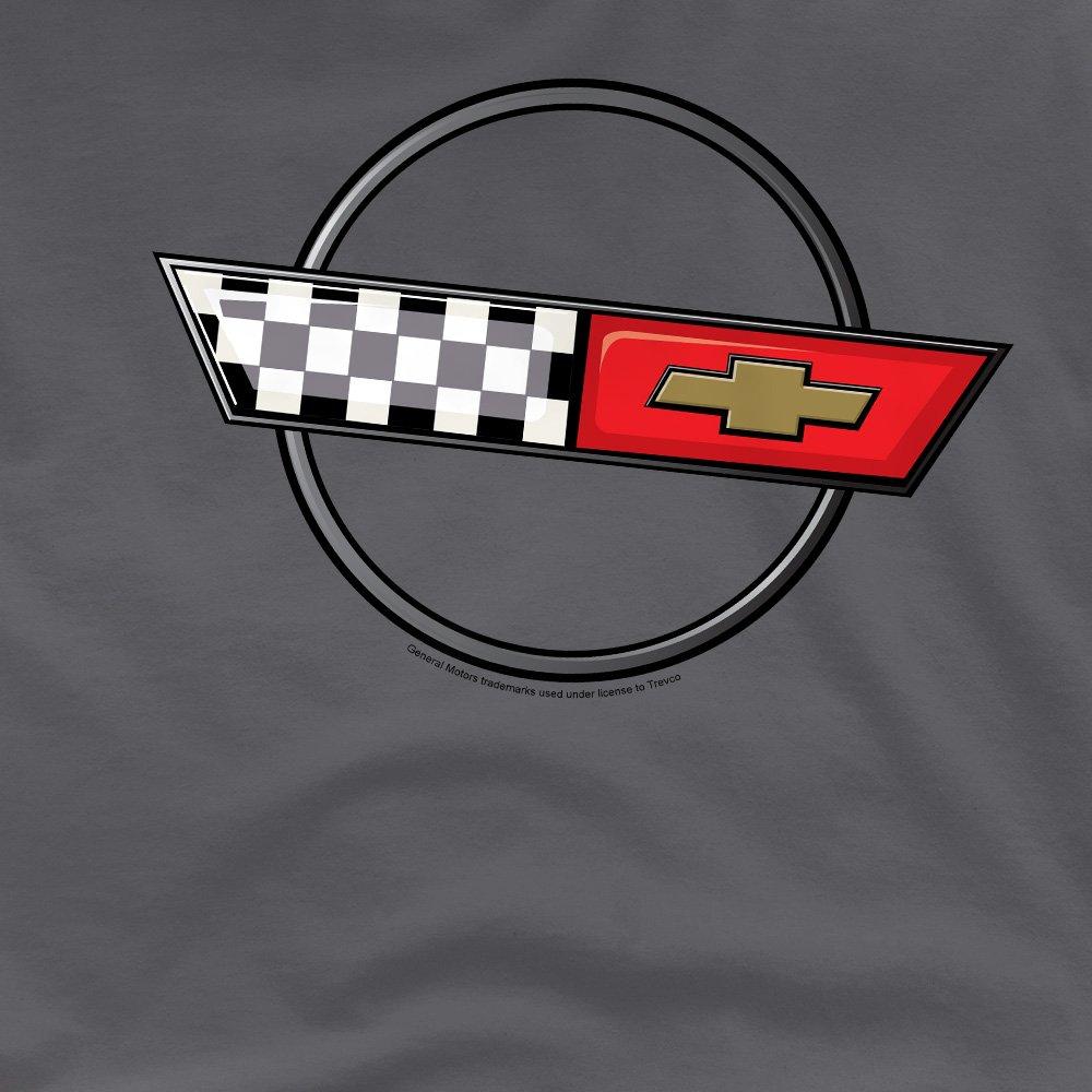 Grey - Other - Chevrolet 4Th Gen Vette Logo T Shirt Charcoal - 2
