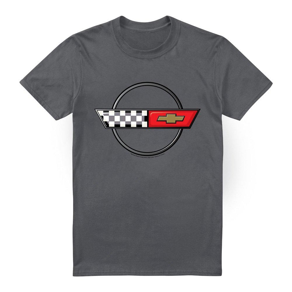 Grey - Other - Chevrolet 4Th Gen Vette Logo T Shirt Charcoal - 4