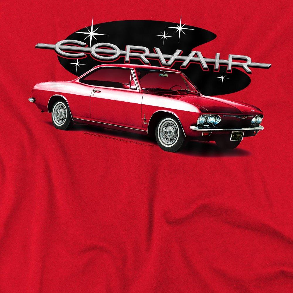 Red - Other - Chevrolet 65 Corvair Mona Spyda Coupe T Shirt Red - 2