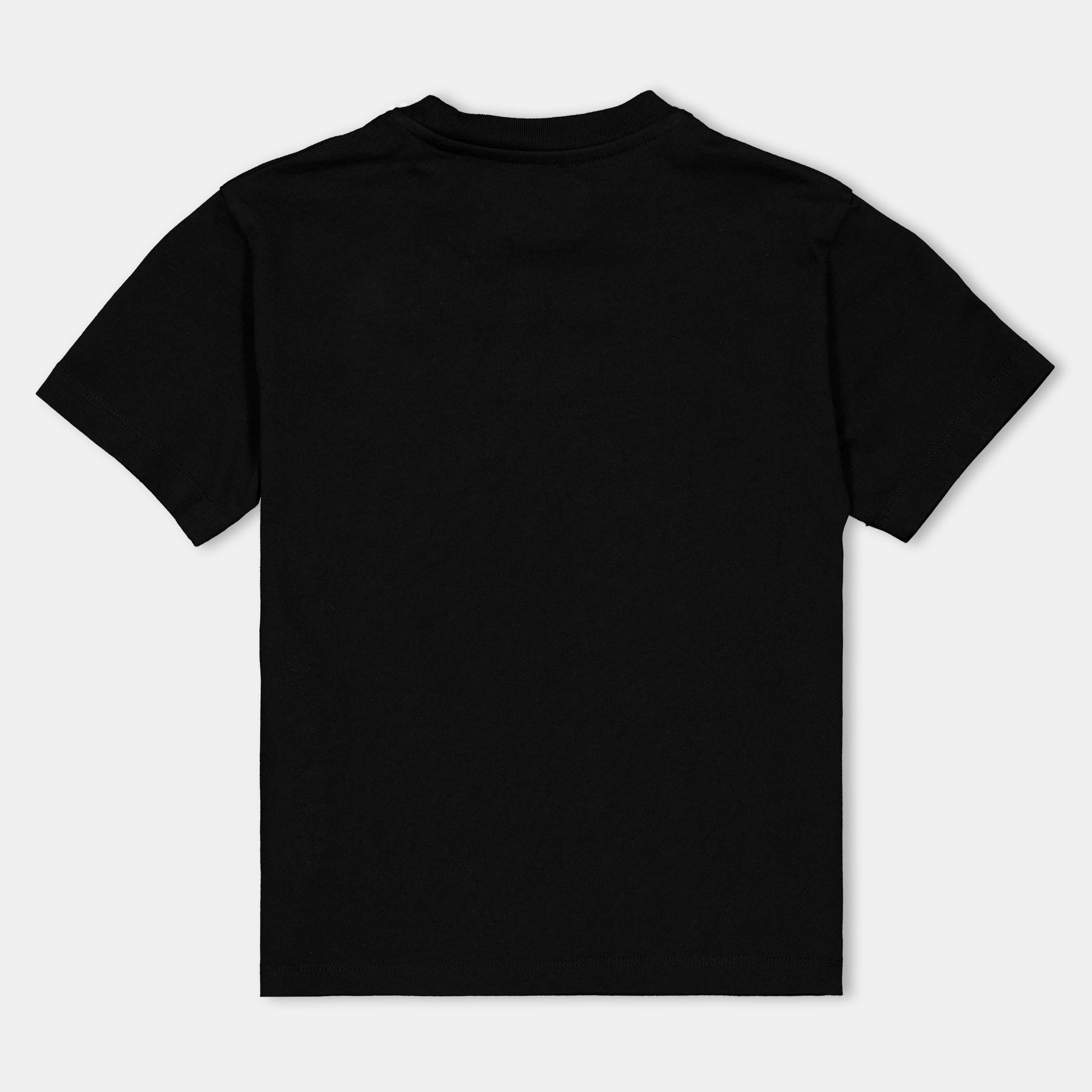 Black/Fuchsia - Off White - Kids Regular Fit T-Shirt - 2