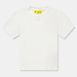 Off White Kids Regular Fit T-Shirt