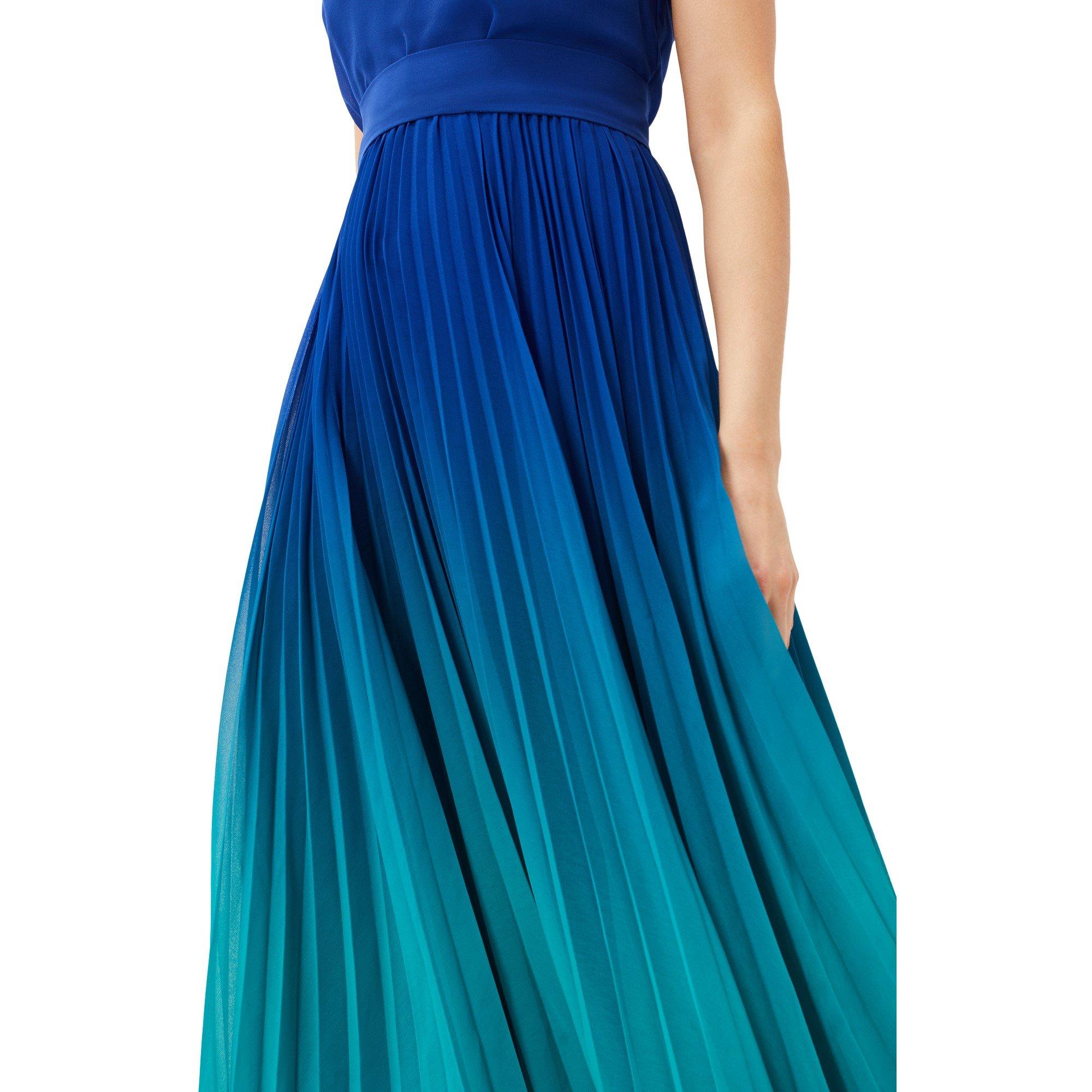 Cobalt/Malachit - Phase Eight - Piper Ombre Midi Dress - 5