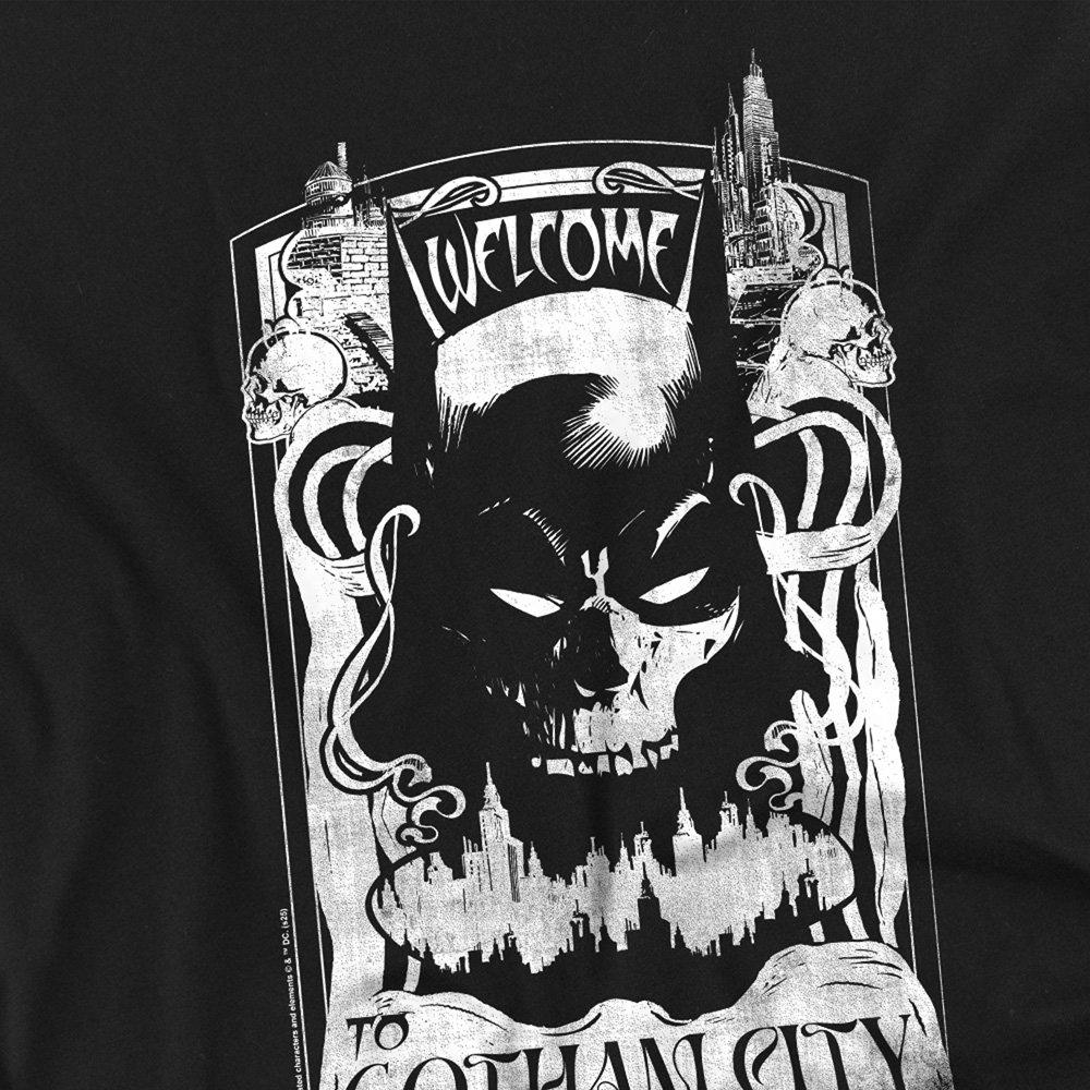 Black - DC Comics - Batman Skull Mask T-Shirt Black - 2