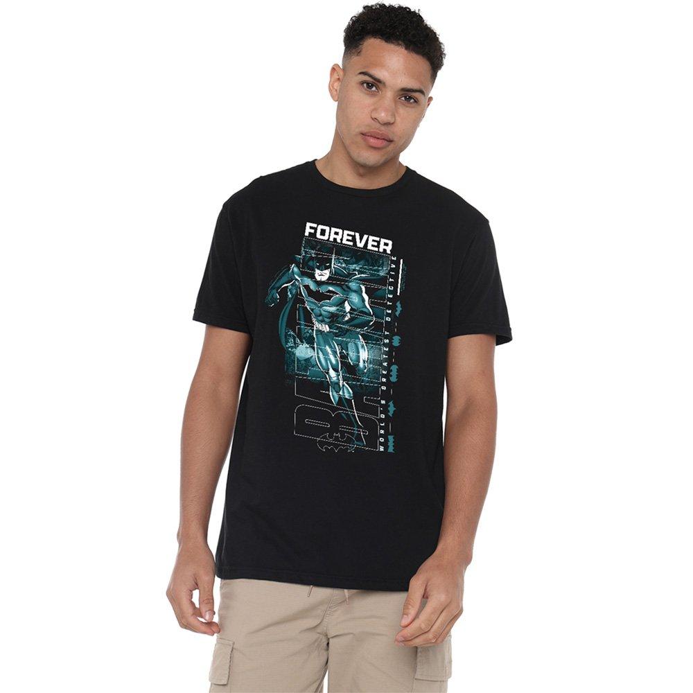 Black - DC Comics - Batman Forever Run T-Shirt Black - 1