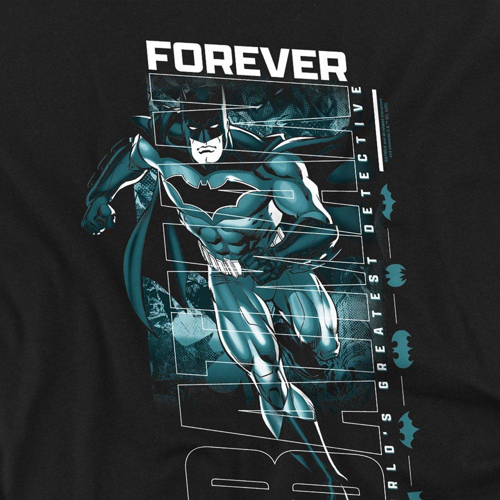 Black - DC Comics - Batman Forever Run T-Shirt Black - 2