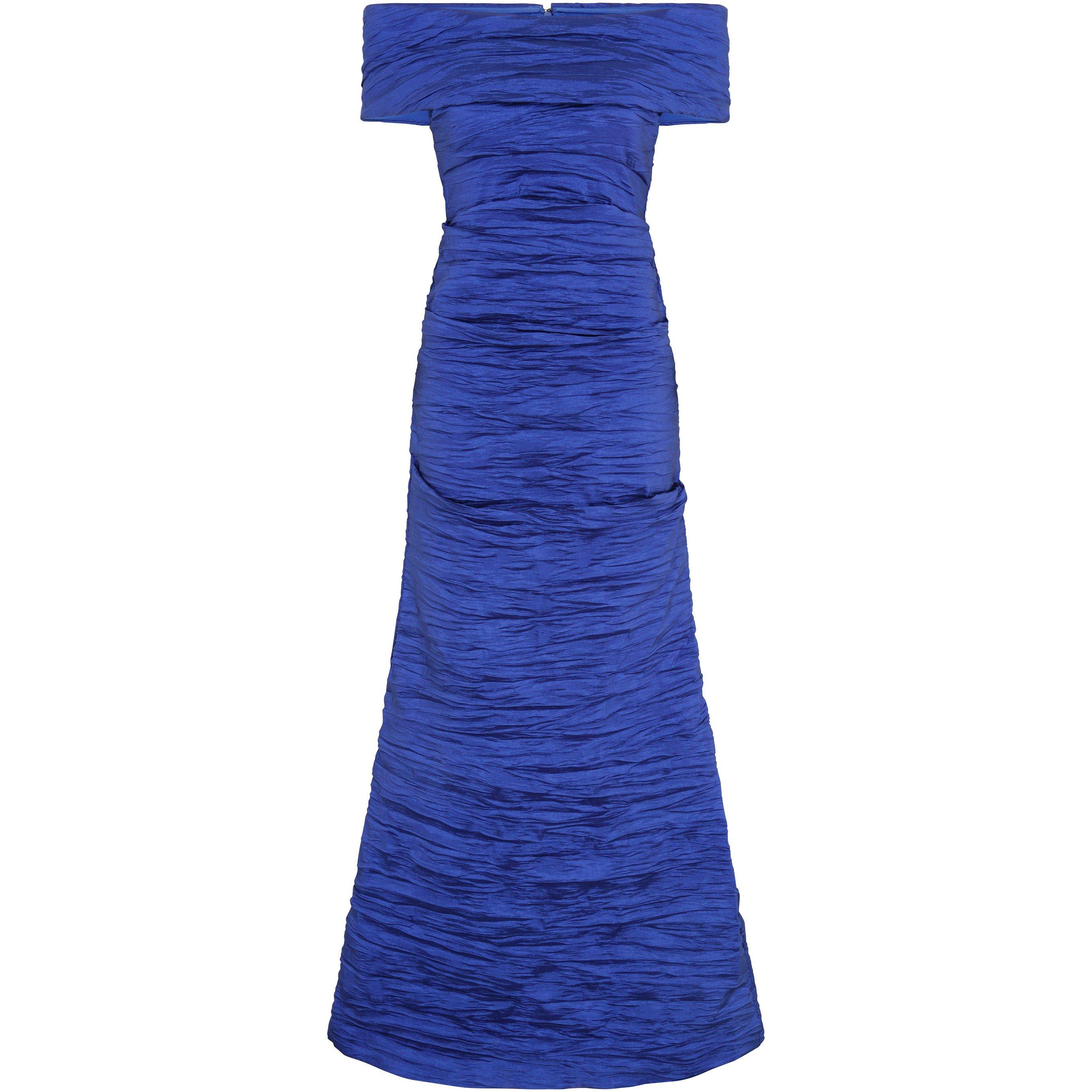 Gina Bacconi Women's Sidney Off-Shoulder Maxi Dress - Royal - 20