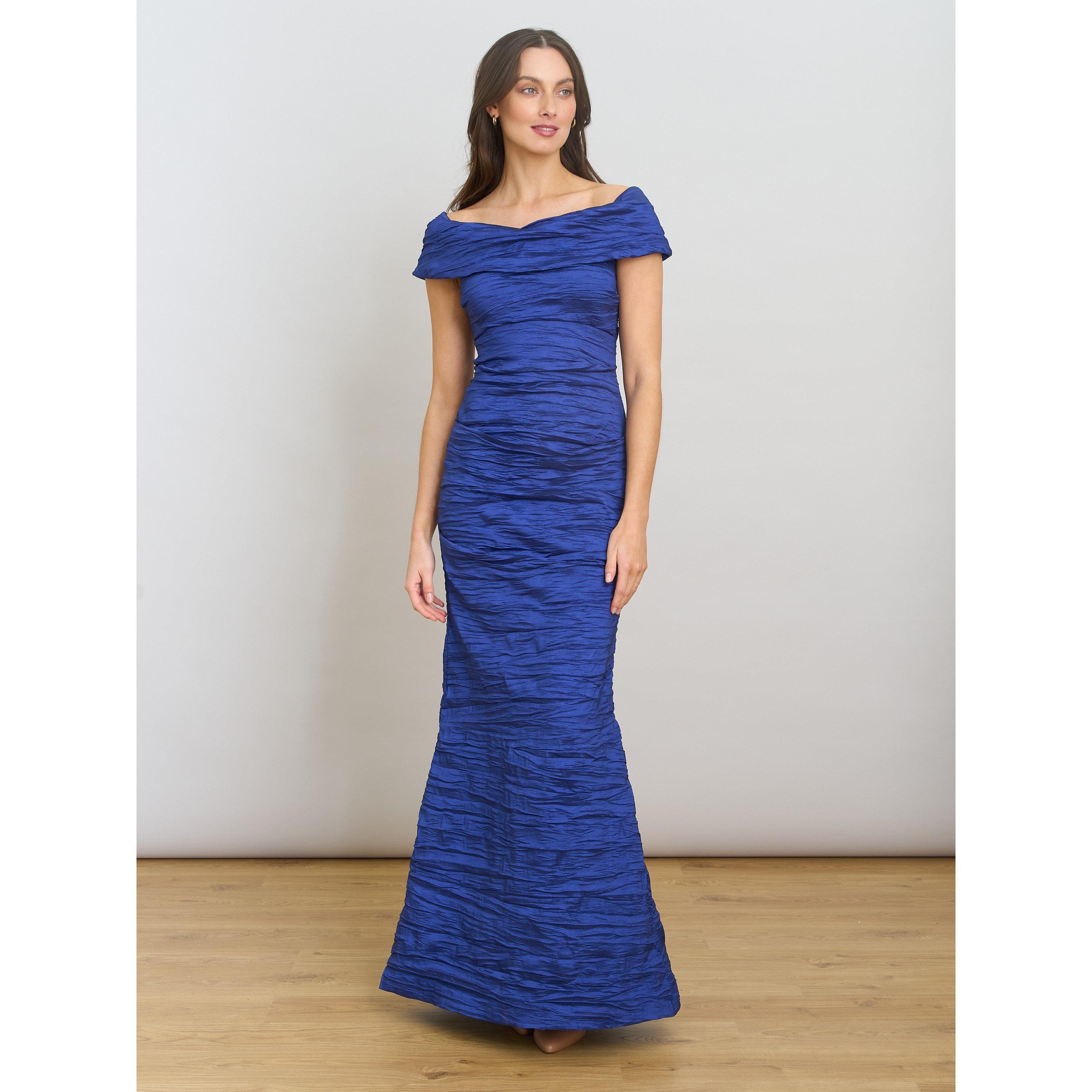 Royal - Gina Bacconi - Sidney Off-Shoulder Maxi Dress - 4