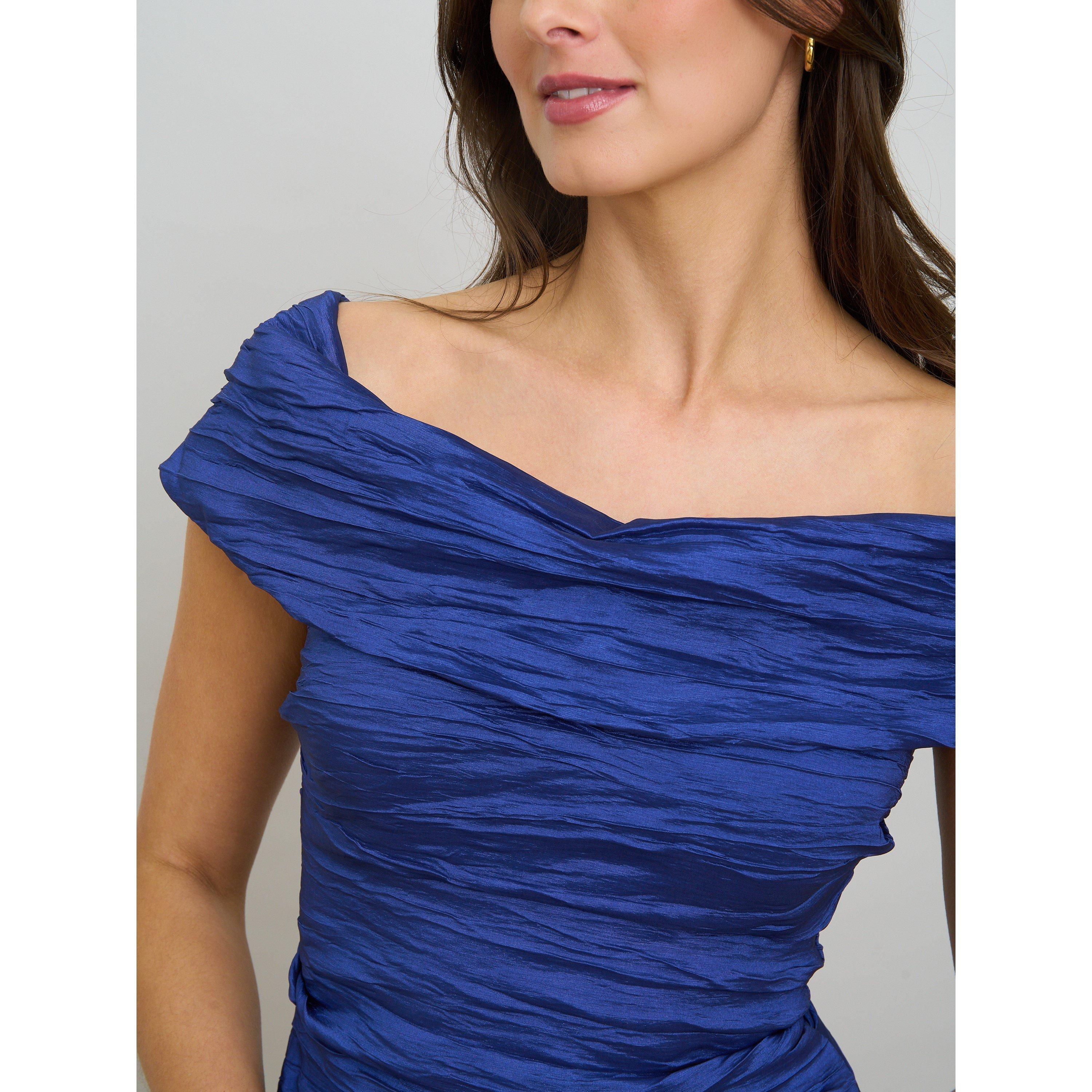 Royal - Gina Bacconi - Sidney Off-Shoulder Maxi Dress - 5