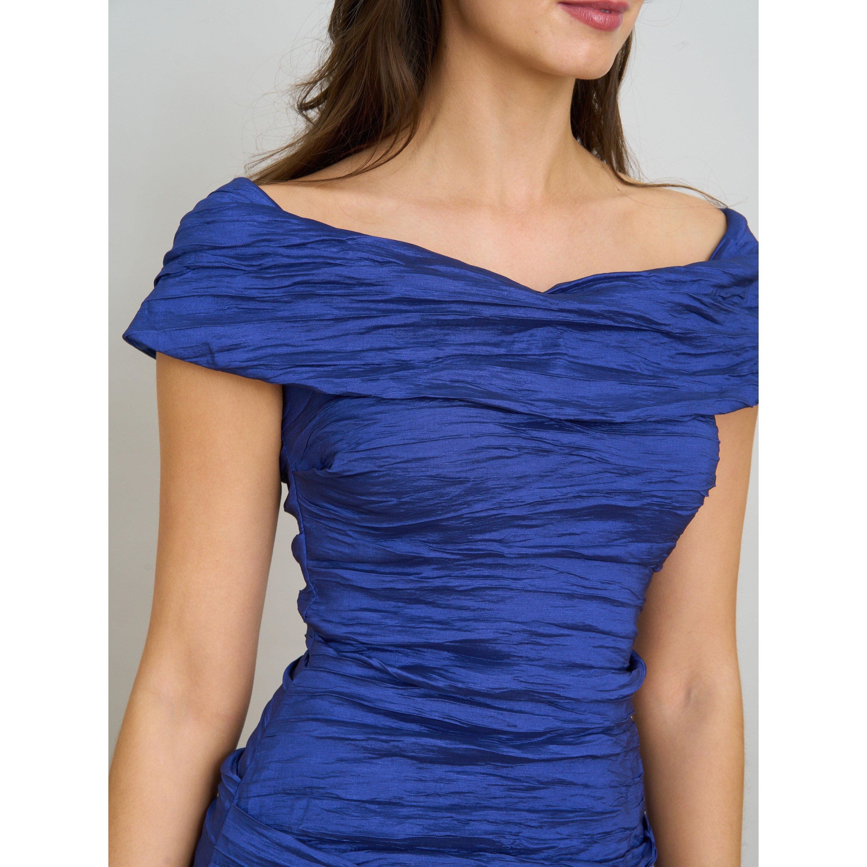 Royal - Gina Bacconi - Sidney Off-Shoulder Maxi Dress - 7