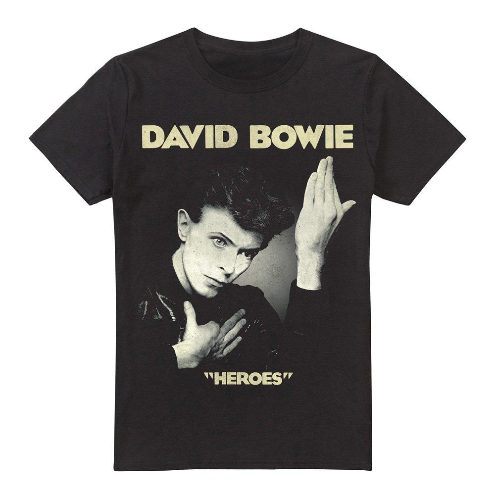 Black - David Bowie - Heroes T-Shirt - 4