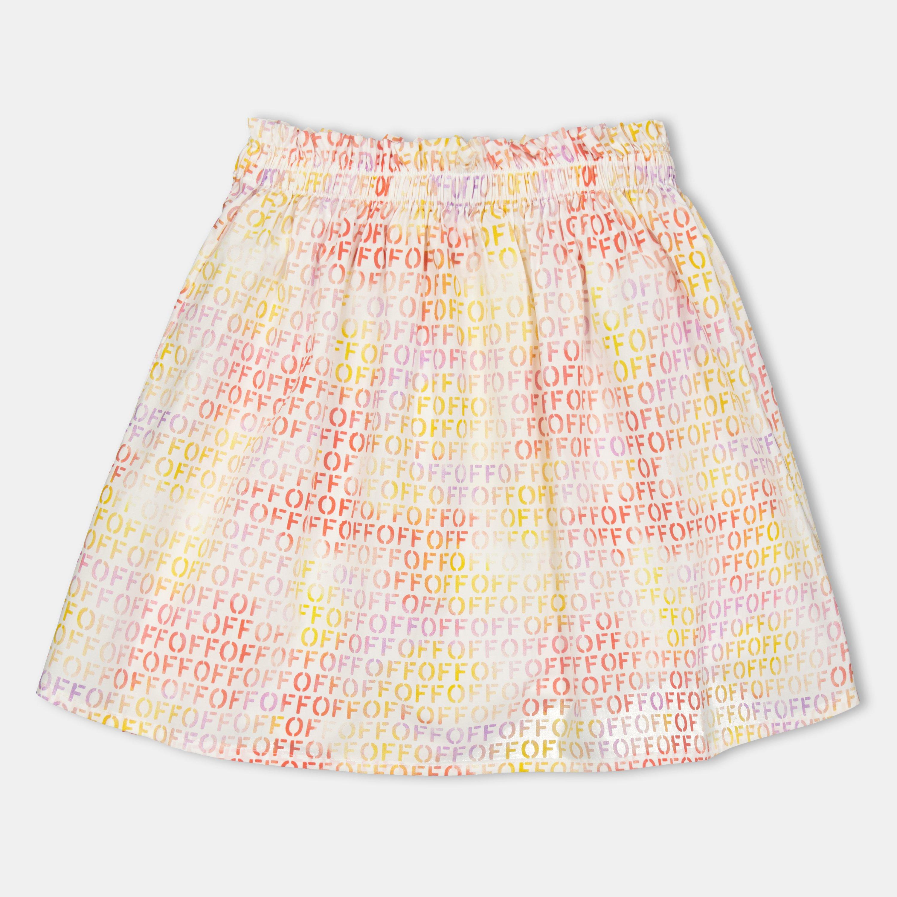 Off White Kids A-Line Skirt