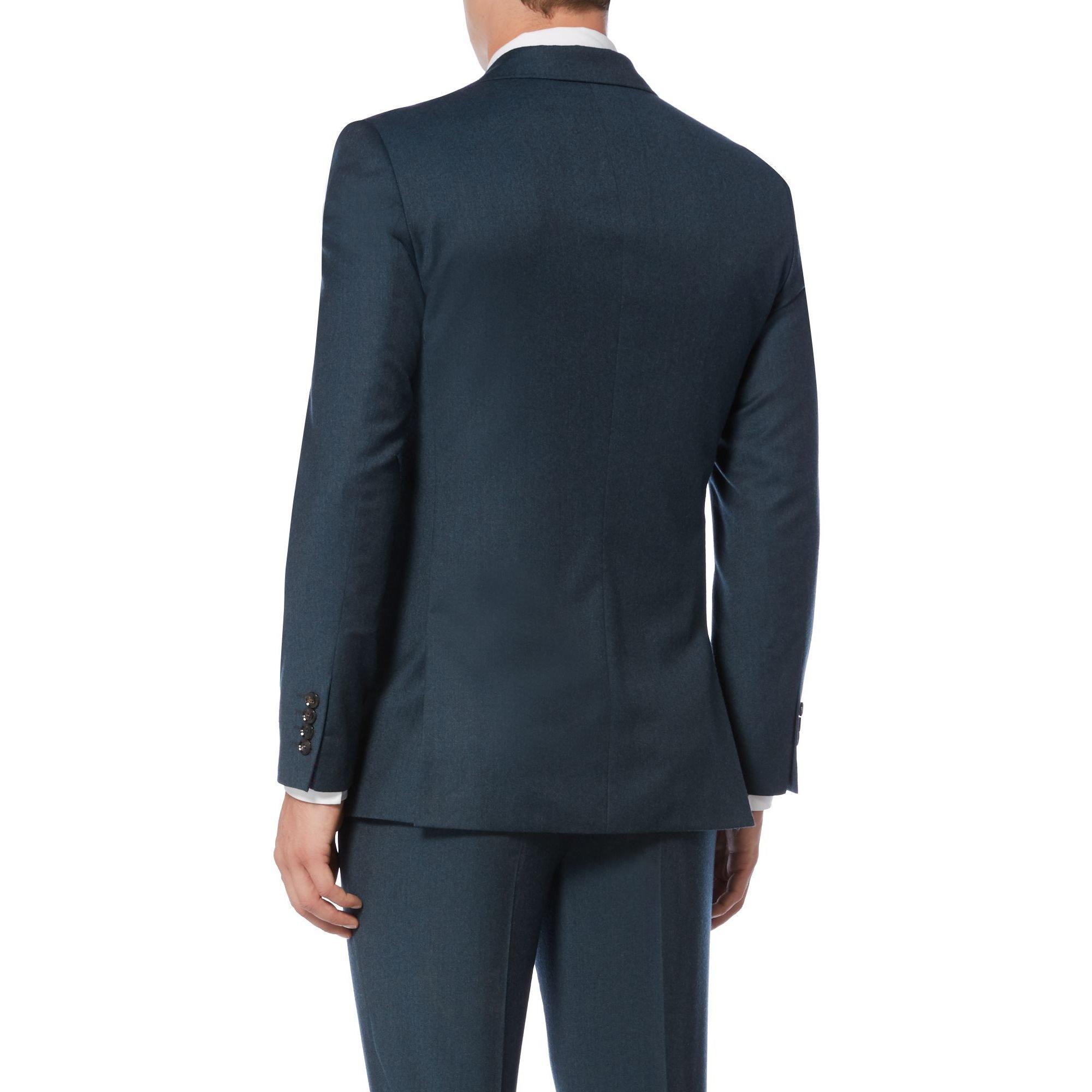Verde acqua - Ted Baker - Beriman Flannel Suit Jacket - 3