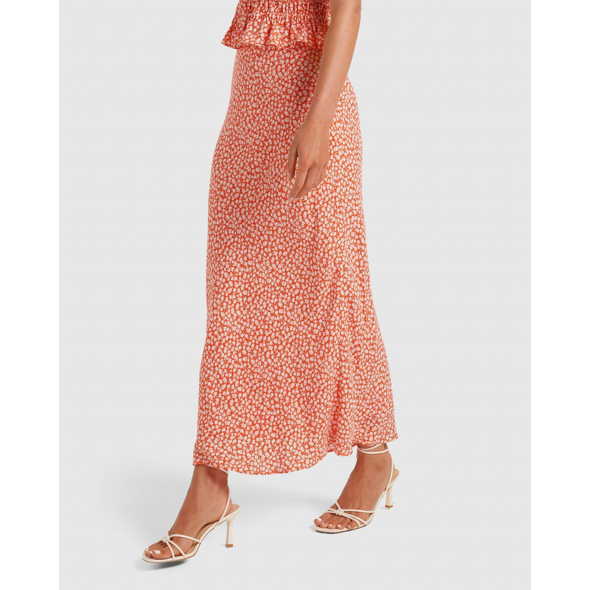 Memphis Ditsy - Forever New - Women's Posy Bias Maxi Skirt - 4